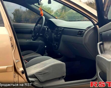 Бежевий Шевроле Лачетті, об'ємом двигуна 1.6 л та пробігом 190 тис. км за 4300 $, фото 7 на Automoto.ua