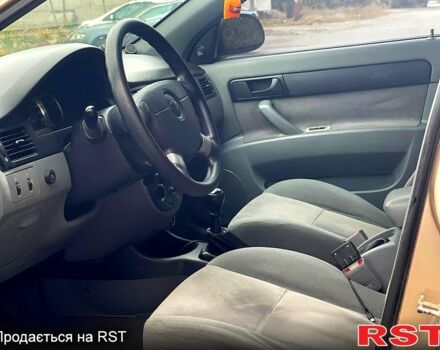 Бежевий Шевроле Лачетті, об'ємом двигуна 1.6 л та пробігом 190 тис. км за 4300 $, фото 5 на Automoto.ua
