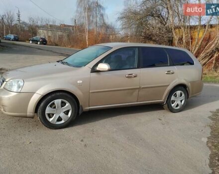 Бежевый Шевроле Лачетти, объемом двигателя 1.8 л и пробегом 423 тыс. км за 3700 $, фото 2 на Automoto.ua