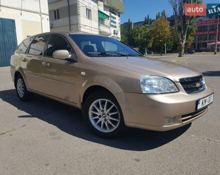 Бежевый Шевроле Лачетти, объемом двигателя 1.8 л и пробегом 120 тыс. км за 5100 $, фото 3 на Automoto.ua