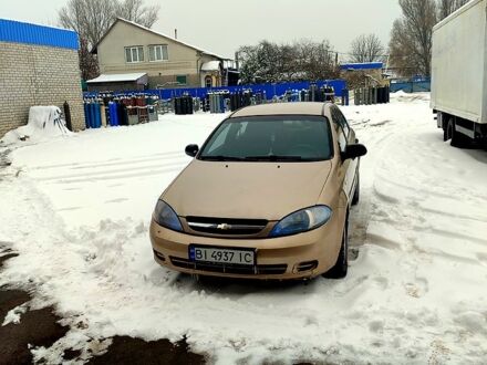 Бежевий Шевроле Лачетті, об'ємом двигуна 1.6 л та пробігом 212 тис. км за 3700 $, фото 1 на Automoto.ua