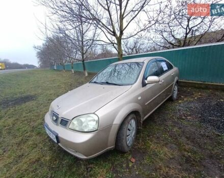 Бежевый Шевроле Лачетти, объемом двигателя 1.8 л и пробегом 220 тыс. км за 3600 $, фото 1 на Automoto.ua
