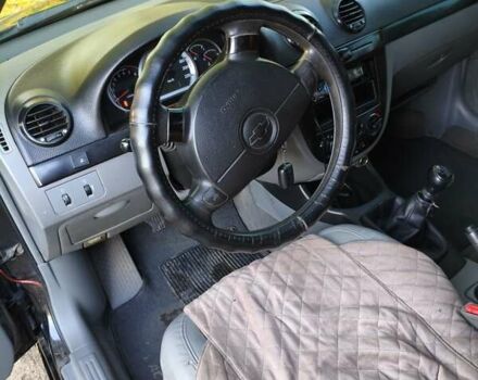 Черный Шевроле Лачетти, объемом двигателя 1.6 л и пробегом 480 тыс. км за 3800 $, фото 8 на Automoto.ua