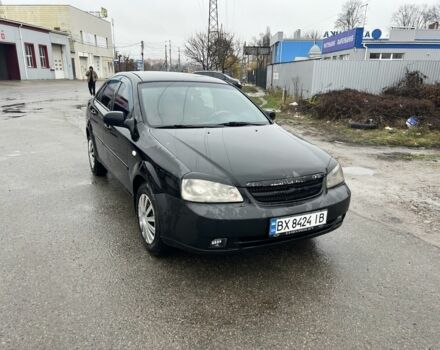 Черный Шевроле Лачетти, объемом двигателя 1.6 л и пробегом 220 тыс. км за 3300 $, фото 2 на Automoto.ua
