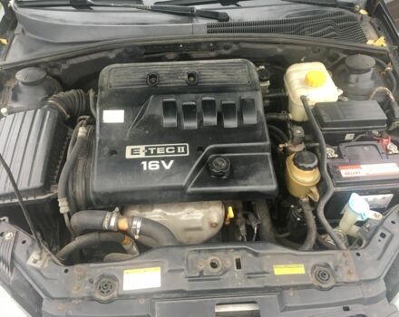 Черный Шевроле Лачетти, объемом двигателя 1.6 л и пробегом 270 тыс. км за 3500 $, фото 9 на Automoto.ua