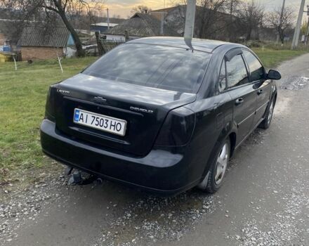 Черный Шевроле Лачетти, объемом двигателя 1.6 л и пробегом 250 тыс. км за 2600 $, фото 1 на Automoto.ua