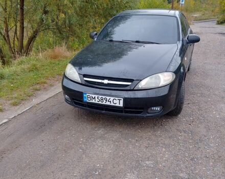 Черный Шевроле Лачетти, объемом двигателя 1.6 л и пробегом 244 тыс. км за 3600 $, фото 3 на Automoto.ua