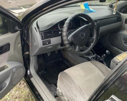 Черный Шевроле Лачетти, объемом двигателя 1.6 л и пробегом 250 тыс. км за 2600 $, фото 6 на Automoto.ua