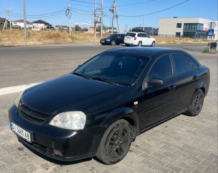 Черный Шевроле Лачетти, объемом двигателя 1.8 л и пробегом 220 тыс. км за 3200 $, фото 2 на Automoto.ua