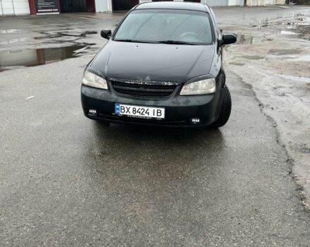 Черный Шевроле Лачетти, объемом двигателя 1.6 л и пробегом 220 тыс. км за 3300 $, фото 1 на Automoto.ua