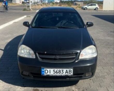 Черный Шевроле Лачетти, объемом двигателя 1.8 л и пробегом 220 тыс. км за 3200 $, фото 1 на Automoto.ua