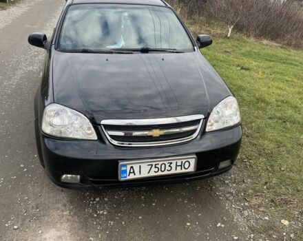 Черный Шевроле Лачетти, объемом двигателя 1.6 л и пробегом 250 тыс. км за 2600 $, фото 2 на Automoto.ua
