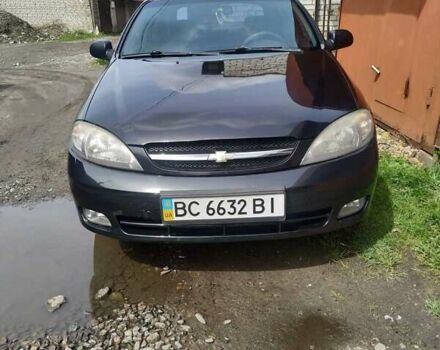 Черный Шевроле Лачетти, объемом двигателя 1.6 л и пробегом 230 тыс. км за 3400 $, фото 1 на Automoto.ua