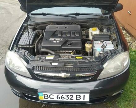 Черный Шевроле Лачетти, объемом двигателя 1.6 л и пробегом 230 тыс. км за 3400 $, фото 3 на Automoto.ua