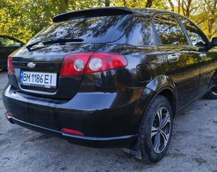 Черный Шевроле Лачетти, объемом двигателя 1.6 л и пробегом 480 тыс. км за 3800 $, фото 4 на Automoto.ua