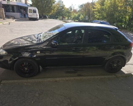 Черный Шевроле Лачетти, объемом двигателя 1.8 л и пробегом 242 тыс. км за 4999 $, фото 4 на Automoto.ua