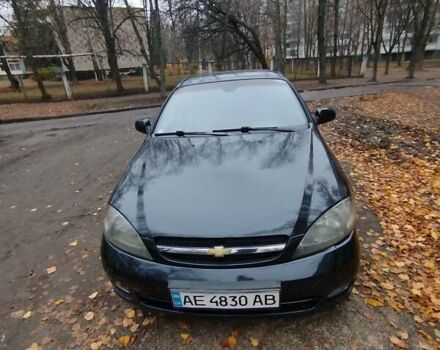 Черный Шевроле Лачетти, объемом двигателя 1.8 л и пробегом 267 тыс. км за 3500 $, фото 1 на Automoto.ua