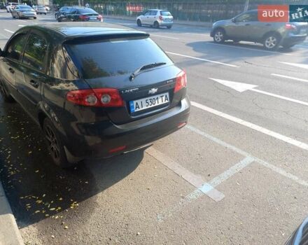 Черный Шевроле Лачетти, объемом двигателя 1.6 л и пробегом 284 тыс. км за 3700 $, фото 3 на Automoto.ua