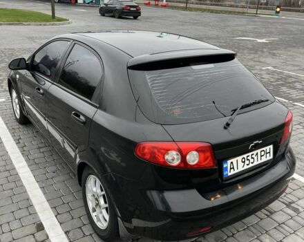 Черный Шевроле Лачетти, объемом двигателя 1.6 л и пробегом 320 тыс. км за 4000 $, фото 2 на Automoto.ua