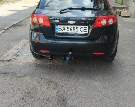 Черный Шевроле Лачетти, объемом двигателя 1.8 л и пробегом 268 тыс. км за 4400 $, фото 9 на Automoto.ua