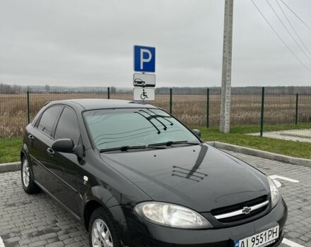 Черный Шевроле Лачетти, объемом двигателя 1.6 л и пробегом 320 тыс. км за 4000 $, фото 1 на Automoto.ua