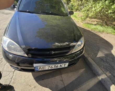 Черный Шевроле Лачетти, объемом двигателя 1.8 л и пробегом 242 тыс. км за 4999 $, фото 7 на Automoto.ua