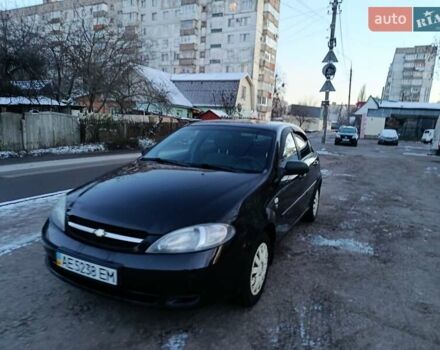 Черный Шевроле Лачетти, объемом двигателя 1.6 л и пробегом 150 тыс. км за 3400 $, фото 1 на Automoto.ua