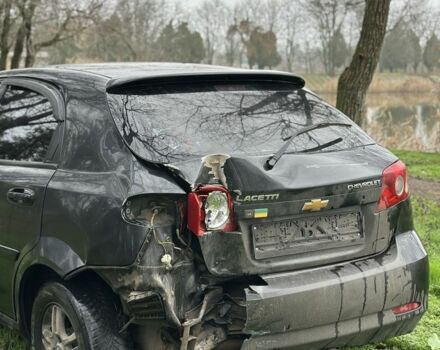 Черный Шевроле Лачетти, объемом двигателя 1.6 л и пробегом 3 тыс. км за 1500 $, фото 3 на Automoto.ua