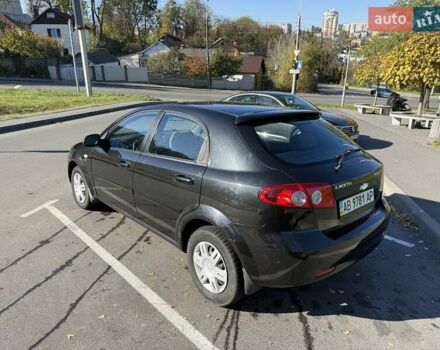 Черный Шевроле Лачетти, объемом двигателя 1.6 л и пробегом 140 тыс. км за 4300 $, фото 2 на Automoto.ua