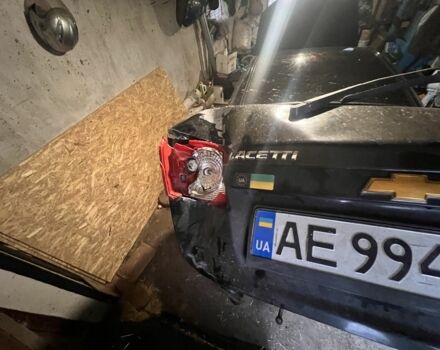 Черный Шевроле Лачетти, объемом двигателя 1.6 л и пробегом 280 тыс. км за 1537 $, фото 2 на Automoto.ua