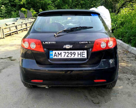 Черный Шевроле Лачетти, объемом двигателя 1.6 л и пробегом 180 тыс. км за 3500 $, фото 2 на Automoto.ua