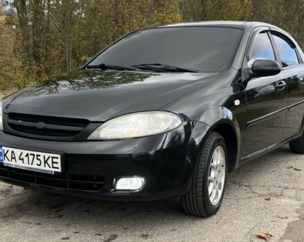 Черный Шевроле Лачетти, объемом двигателя 1.8 л и пробегом 205 тыс. км за 4900 $, фото 1 на Automoto.ua