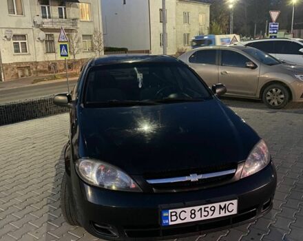 Черный Шевроле Лачетти, объемом двигателя 1.6 л и пробегом 208 тыс. км за 3700 $, фото 5 на Automoto.ua