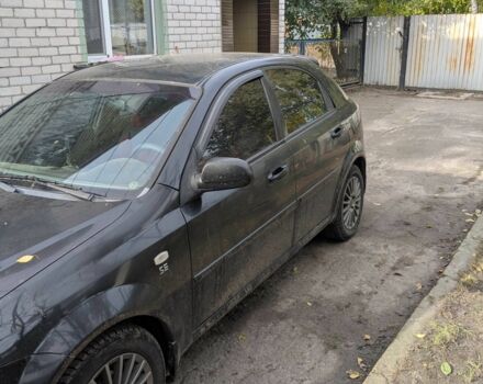 Черный Шевроле Лачетти, объемом двигателя 1.6 л и пробегом 206 тыс. км за 4000 $, фото 2 на Automoto.ua