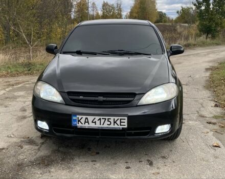 Черный Шевроле Лачетти, объемом двигателя 1.8 л и пробегом 205 тыс. км за 4900 $, фото 2 на Automoto.ua