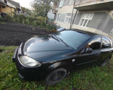 Черный Шевроле Лачетти, объемом двигателя 1.6 л и пробегом 177 тыс. км за 2500 $, фото 1 на Automoto.ua