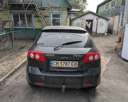Черный Шевроле Лачетти, объемом двигателя 1.6 л и пробегом 206 тыс. км за 4000 $, фото 3 на Automoto.ua