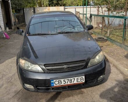 Черный Шевроле Лачетти, объемом двигателя 1.6 л и пробегом 206 тыс. км за 4000 $, фото 1 на Automoto.ua