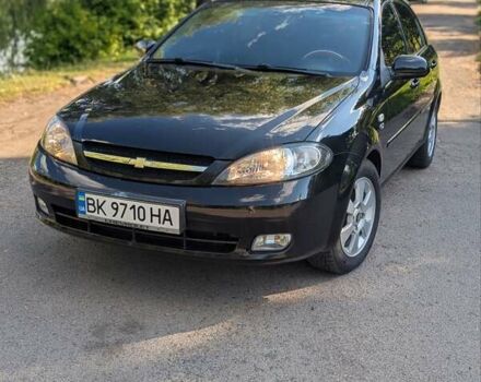 Черный Шевроле Лачетти, объемом двигателя 1.8 л и пробегом 134 тыс. км за 6450 $, фото 1 на Automoto.ua