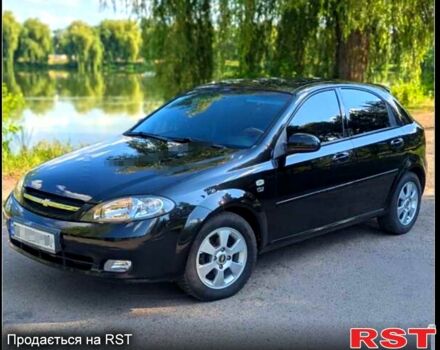 Черный Шевроле Лачетти, объемом двигателя 1.8 л и пробегом 162 тыс. км за 4900 $, фото 1 на Automoto.ua