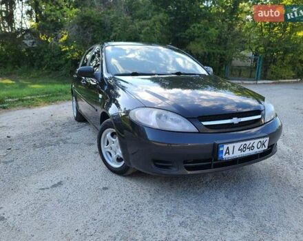 Черный Шевроле Лачетти, объемом двигателя 1.6 л и пробегом 273 тыс. км за 4500 $, фото 1 на Automoto.ua
