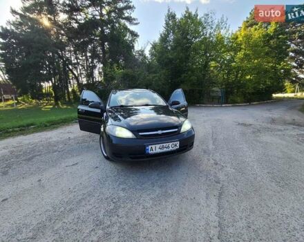 Черный Шевроле Лачетти, объемом двигателя 1.6 л и пробегом 273 тыс. км за 4500 $, фото 3 на Automoto.ua