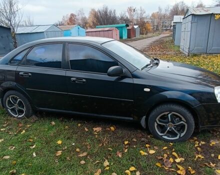 Черный Шевроле Лачетти, объемом двигателя 1.6 л и пробегом 259 тыс. км за 3500 $, фото 7 на Automoto.ua