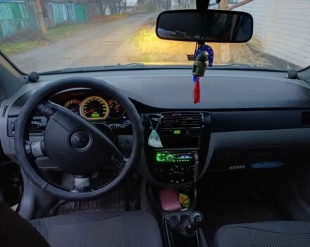 Черный Шевроле Лачетти, объемом двигателя 1.8 л и пробегом 241 тыс. км за 4300 $, фото 4 на Automoto.ua