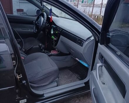 Черный Шевроле Лачетти, объемом двигателя 1.8 л и пробегом 241 тыс. км за 4300 $, фото 8 на Automoto.ua