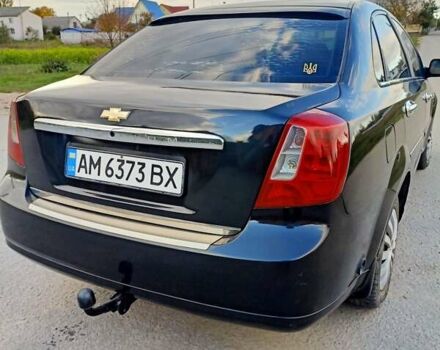 Черный Шевроле Лачетти, объемом двигателя 1.8 л и пробегом 150 тыс. км за 3200 $, фото 1 на Automoto.ua