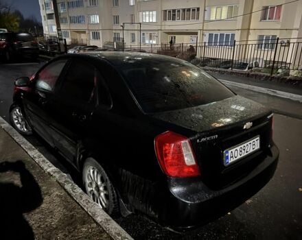 Черный Шевроле Лачетти, объемом двигателя 1.8 л и пробегом 260 тыс. км за 1699 $, фото 2 на Automoto.ua