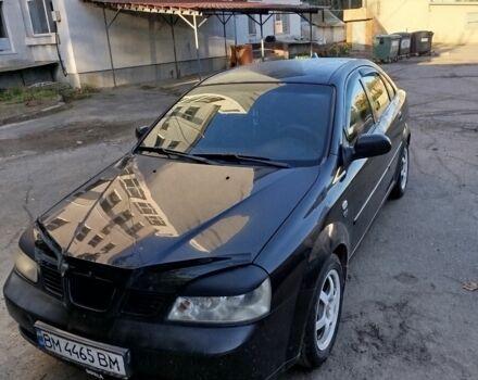 Черный Шевроле Лачетти, объемом двигателя 1.8 л и пробегом 250 тыс. км за 3650 $, фото 2 на Automoto.ua