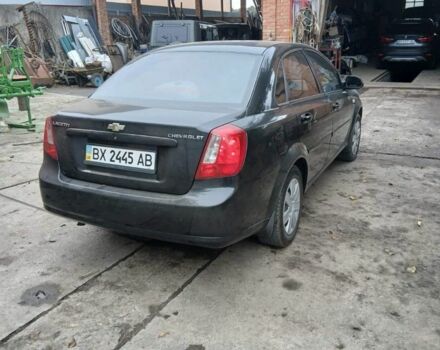 Черный Шевроле Лачетти, объемом двигателя 1.8 л и пробегом 130 тыс. км за 4900 $, фото 2 на Automoto.ua