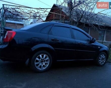 Черный Шевроле Лачетти, объемом двигателя 1.6 л и пробегом 195 тыс. км за 3350 $, фото 7 на Automoto.ua